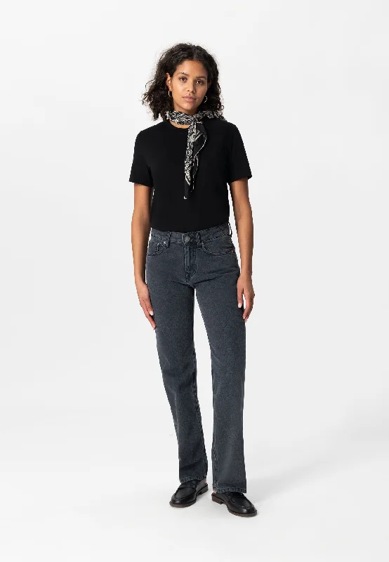 women's denim jeans for tall womenLoose Jamie - Used Black