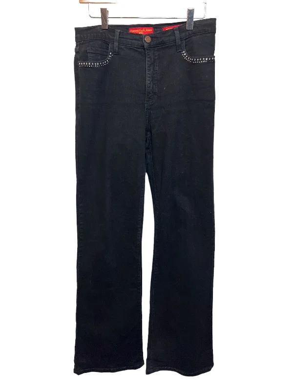 women's denim jeans for a flattering silhouetteNYDJ Black Jeans (32x33)