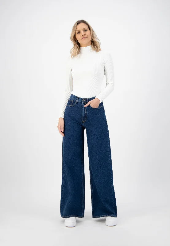 women's denim jeans for everyday wearWyde Sara - Stone Indigo