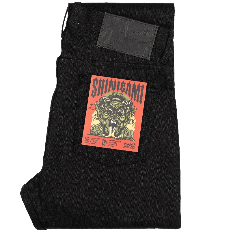 women's denim jeans for autumnWeird Guy - Shinigami Selvedge