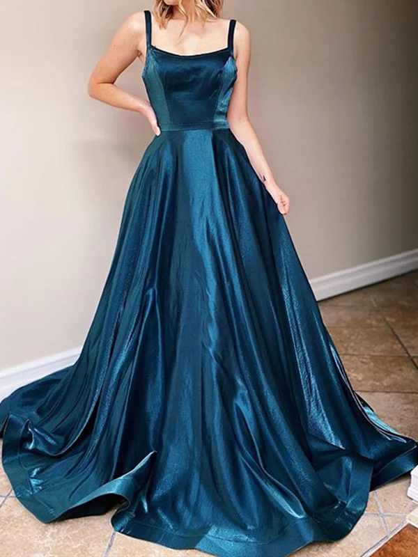 leather party dressesBackless Dark Emerald Green Long Prom Dresses, Dark Emerald Green Long Formal Evening Dresses