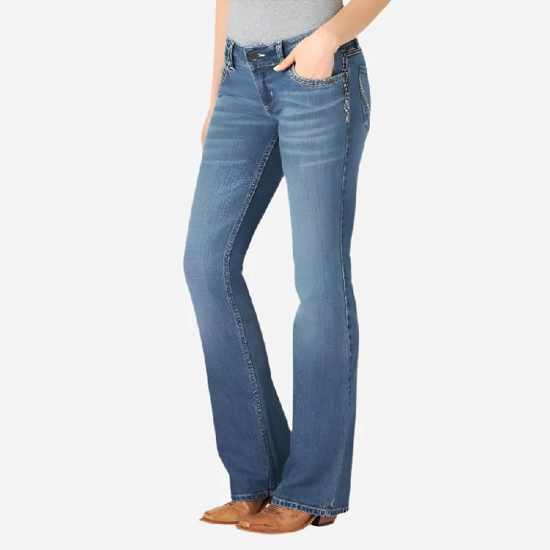 women's denim jeans for a stylish outfitWrangler Sadie Low Rise Boot Cut Jeans