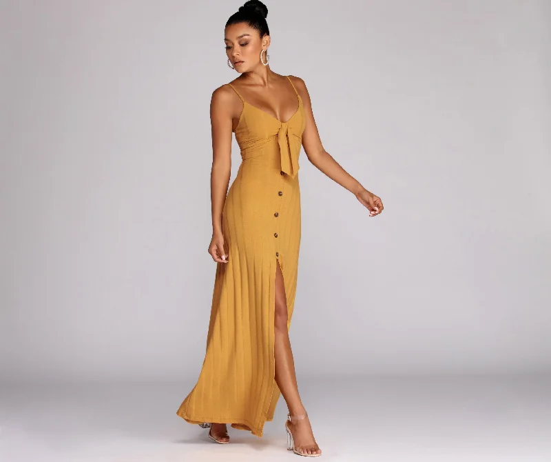 maxi dresses for cocktail partiesButton Down Stylish Beauty Maxi Dress