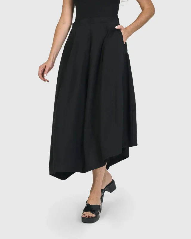 women's casual high-slit skirtsUrban Chelsea Skirt, Black