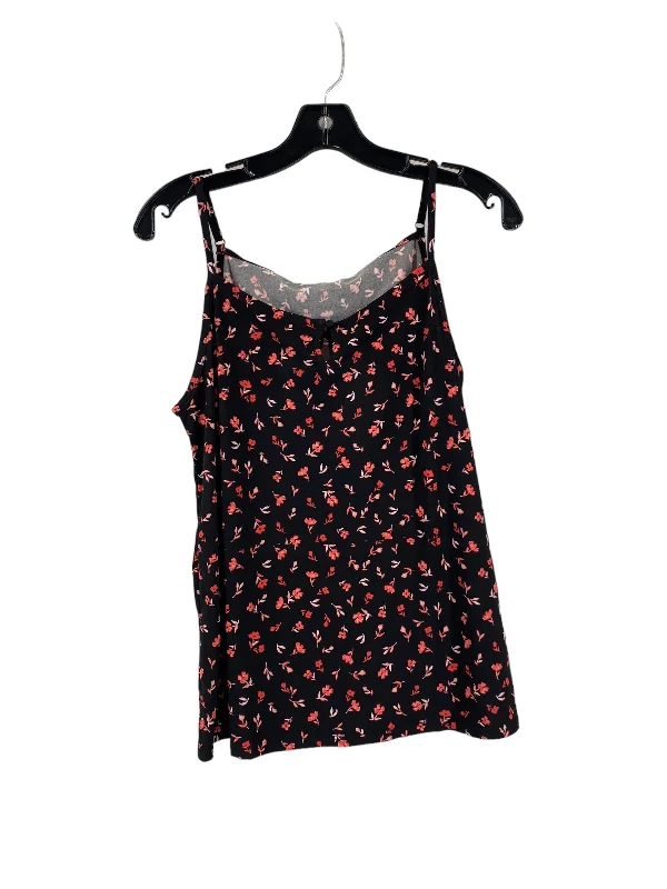 women's tops for maximalist fashion loversBlack Top Sleeveless Hawthorn, Size M