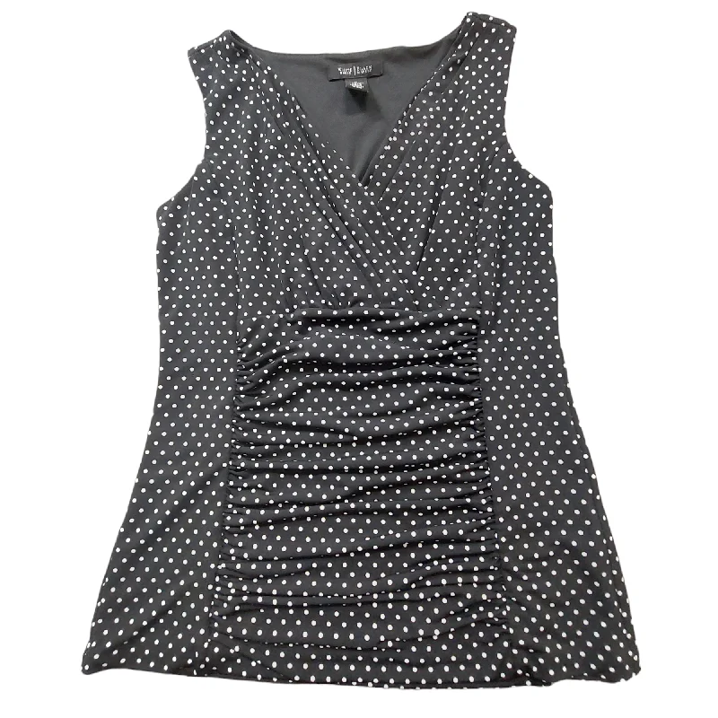 breathable women's tops for summerBlack & White Top Sleeveless White House Black Market, Size M