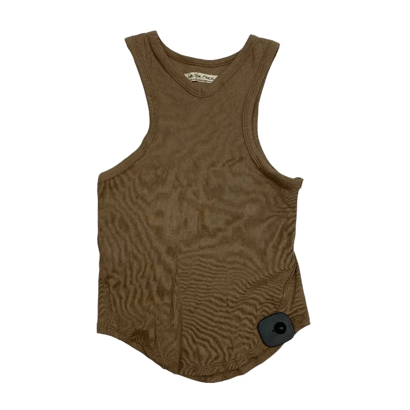 women's tops for those who seek both style and comfortBrown Top Sleeveless We The Free, Size S