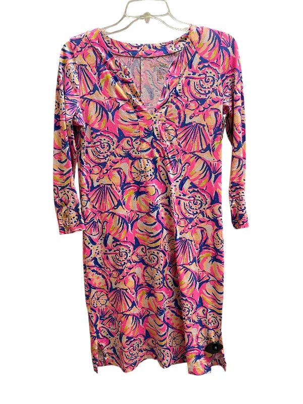 women's designer dressesDress Casual Short By Lilly Pulitzer In Pink, Size: Xs