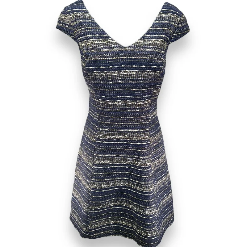 women's everyday dressesRuthy Dress Designer By Lilly Pulitzer In True Navy & Gold, Size: 4