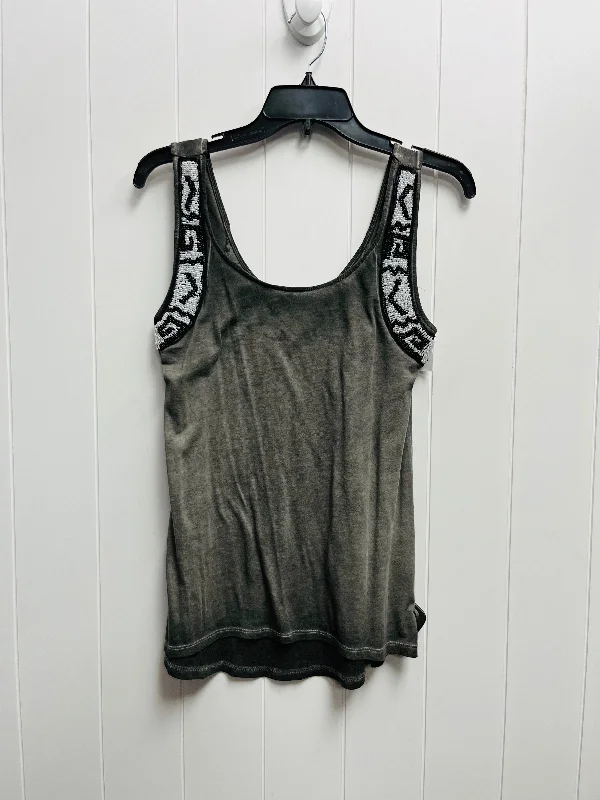 women's tops for those who want to wear pieces that are both functional and fashionableGrey Top Sleeveless Anthropologie, Size S