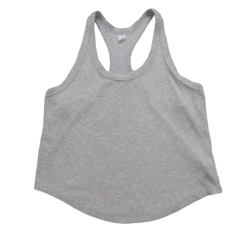 three-quarter sleeve women's topsGrey Top Sleeveless Old Navy, Size Xl