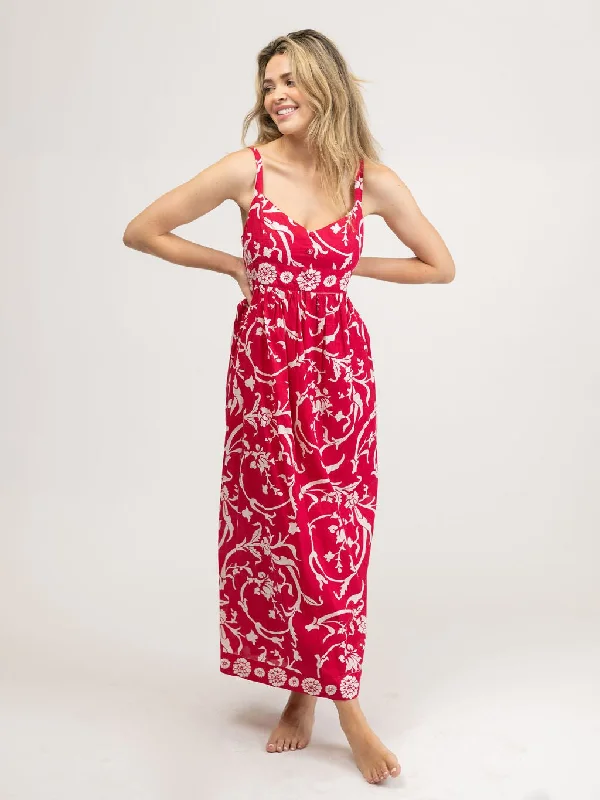 women's lace dressesThe Sophia Dress | Pink Jodhpur Swirl