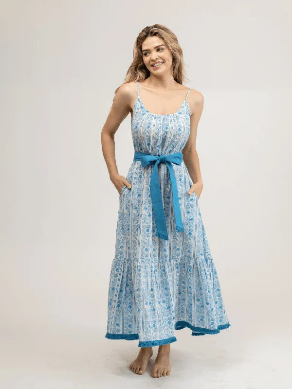 women's flowy dressesThe Sunny Dress | Mermaid Stripe