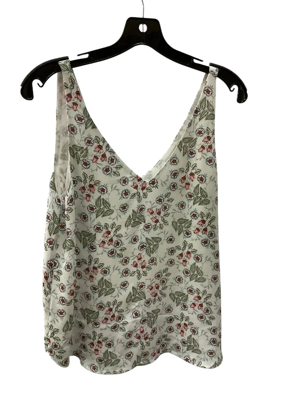 women's tops for those who want to stay on top of the latest fashion trends and wear pieces that are both stylish and on-trendTop Sleeveless By Loft In Multi-colored, Size: M