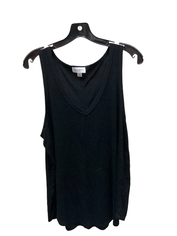 chic women's tops for everyday wearTop Sleeveless By Nordstrom In Black, Size: L