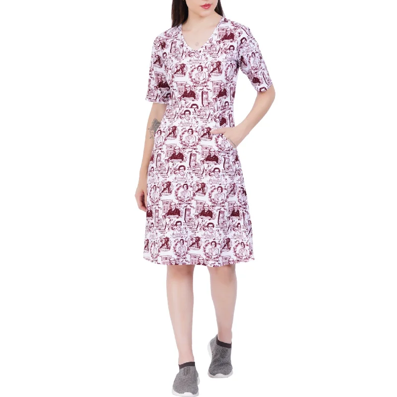 women's versatile dressesWomen in Technology A-Line Dress (With Waist Seam)