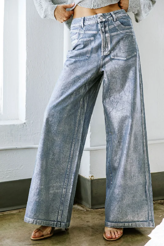 women's sophisticated pantsPEACE AND JOY DENIM PANTS