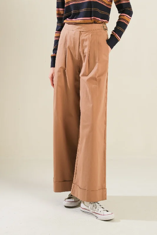 women's patched pantsTHE TIME IS RIGHT WOVEN PANTS