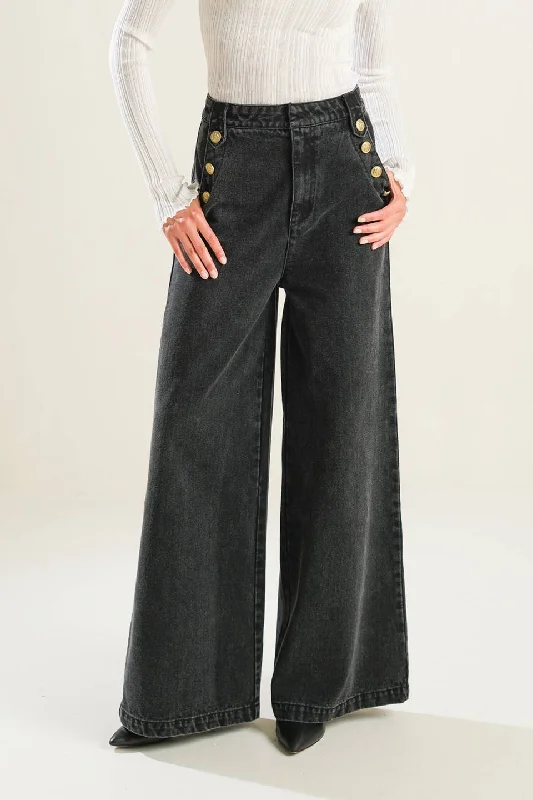 women's embroidered pantsMYSTIC SANDS DENIM PANTS