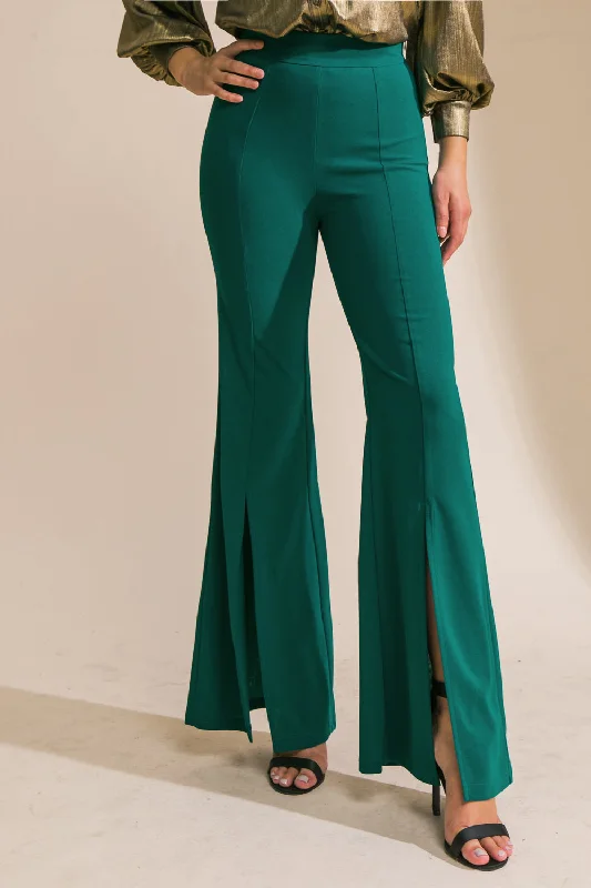 women's leggingsHEY DARLING WOVEN FLARE PANTS