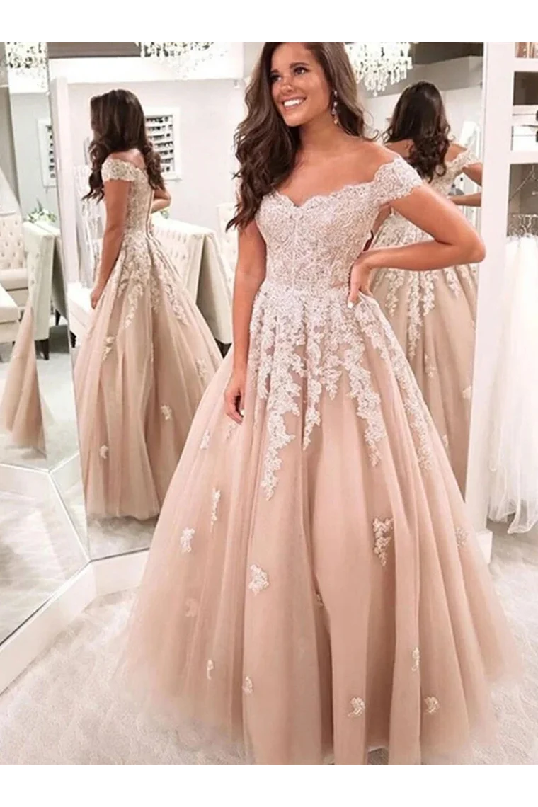 prom dress preservationProm Dresses Charming Ball Gown Tulle Off The Shoulder Formal  With Appliques