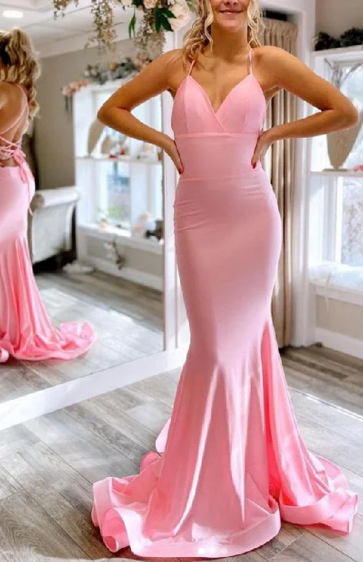 tulle prom dressesSexy Mermaid Long Prom Dresses,Winter Formal Dresses