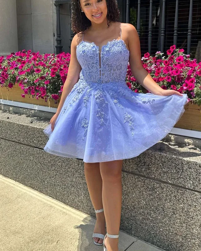 sheer gown dresses2025 Lace Short Homecoming Dresses A Line Sweetheart Wintrer Formal Dress